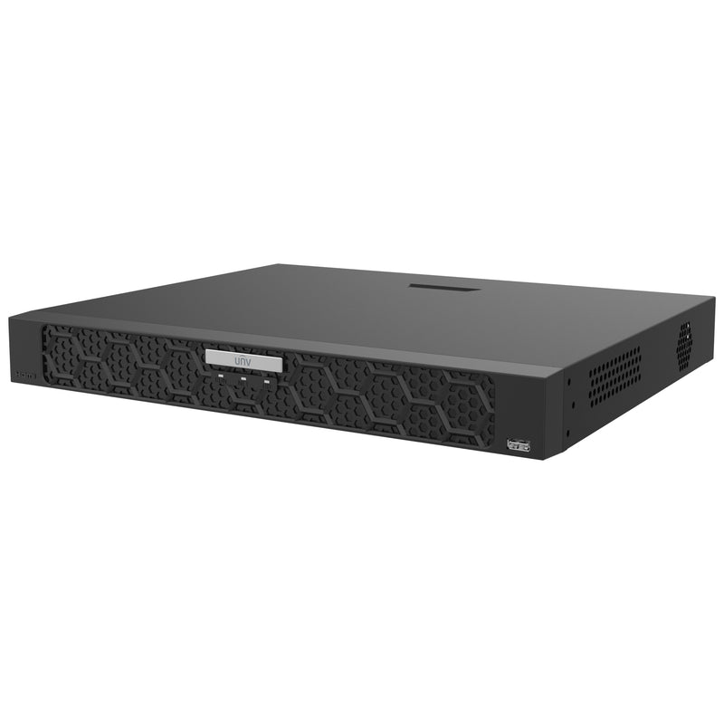 Uniview NVR502-16B-P16 16-Channel 16MP NVR with 16 Independent PoE Network Interfaces with 4TB HDD