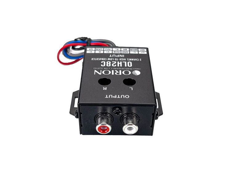 Orion OLH28C 2-Channel High to Low Built-In 12V Remote Level Converter