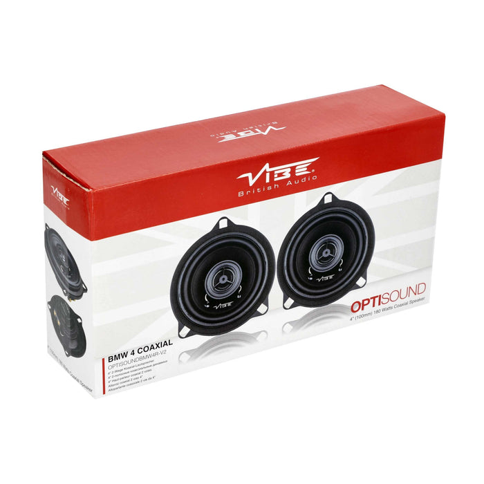 Vibe OS-BMW4RV2 2-Way 4" Coaxial Upgrade Speaker 4 Ohm for Select BMW (Pair)