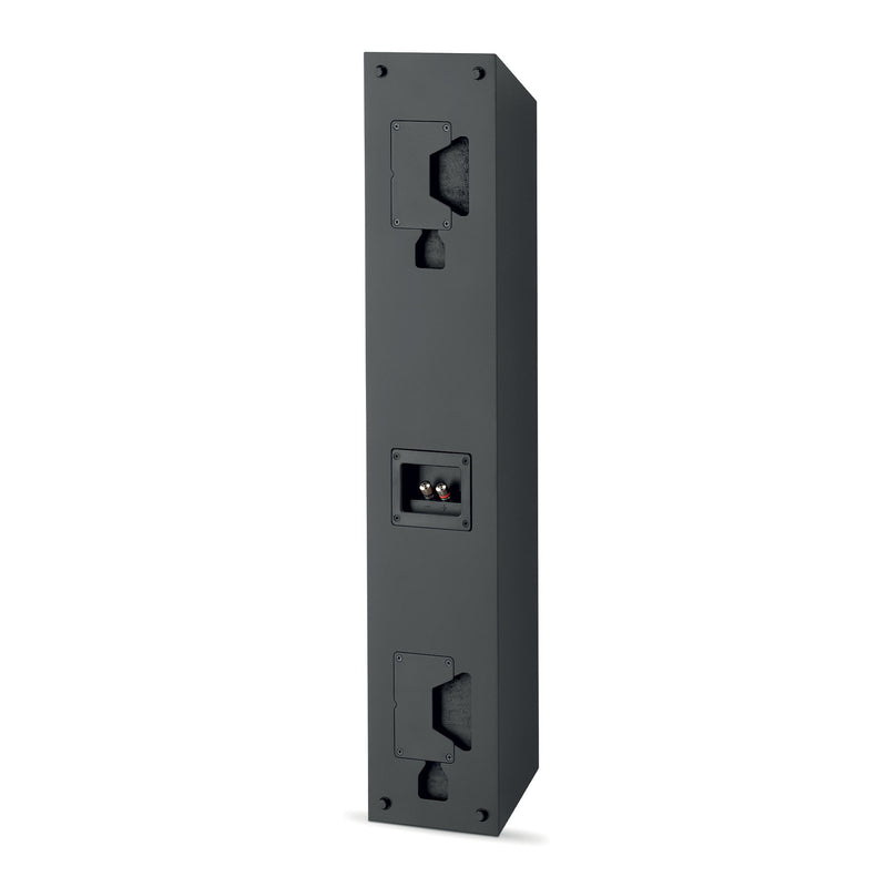 Focal ON WALL 301 130W Max Power 8 Ohms 2-Way Bass Reflex On-Wall Loudspeaker - Black (each)
