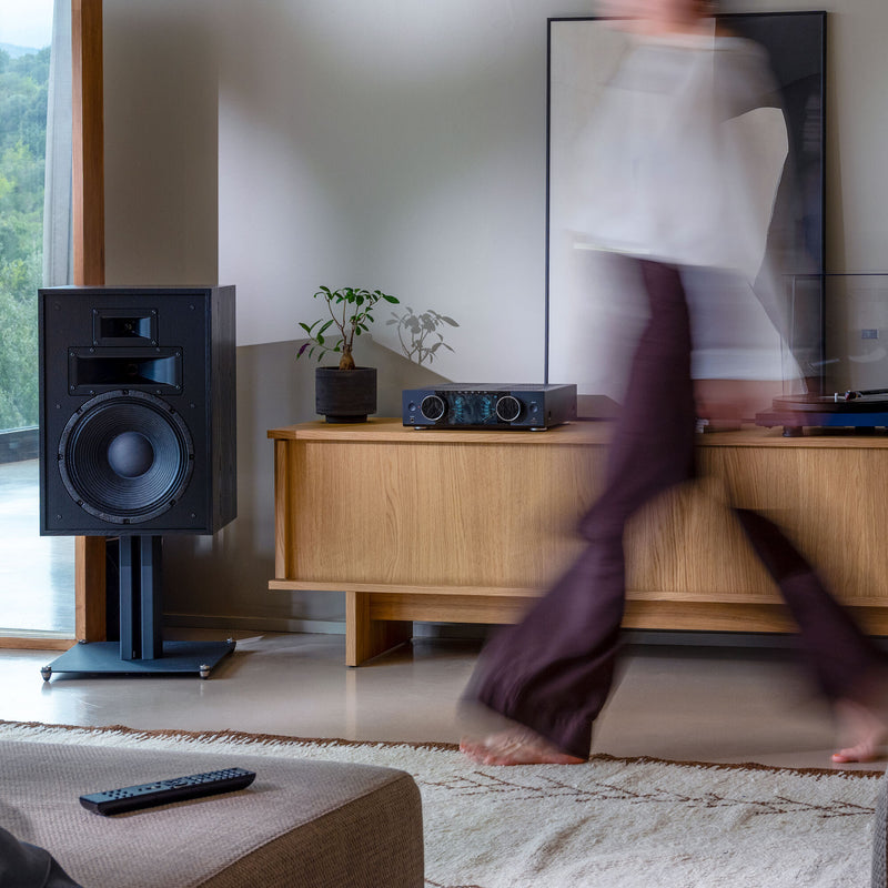 Onkyo Muse Y-40 Network Integrated Amplifier 150W Hi-Fi Stereo Amp w/ DAC Wi‑Fi Bluetooth AirPlay 2 & Chromecast - Black