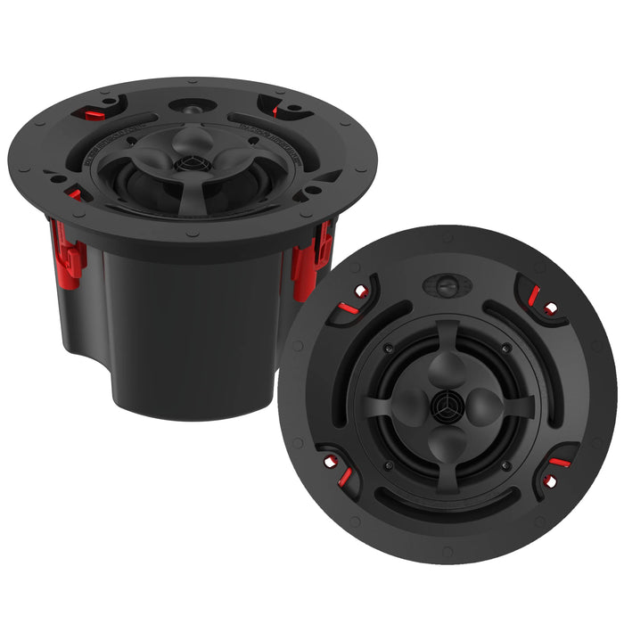 Klipsch PIC-525-T 5.25" 260W Max Power 2-way Professional In-Ceiling Speakers 70V/100V/8Ohm (pair)