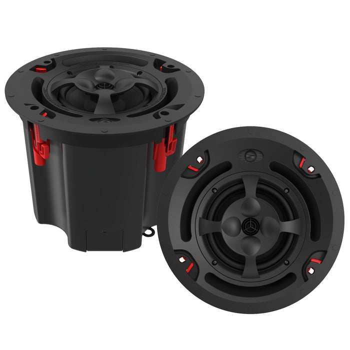 Klipsch PIC-650-T 6.5" 320w Max Power 2-Way Professional In-Ceiling Speakers 70V/100V/8Ohm (pair)