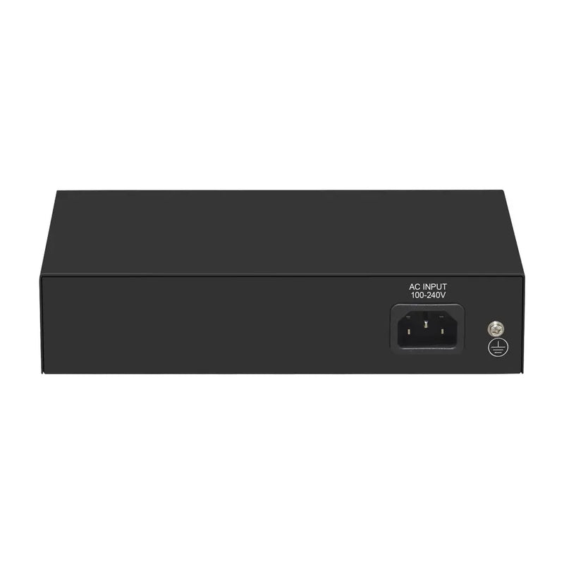 6-Port Unmanaged Gigabit PoE Switch 4x PoE Ports RJ45 SFP Uplink 60W ESD & Surge Protected