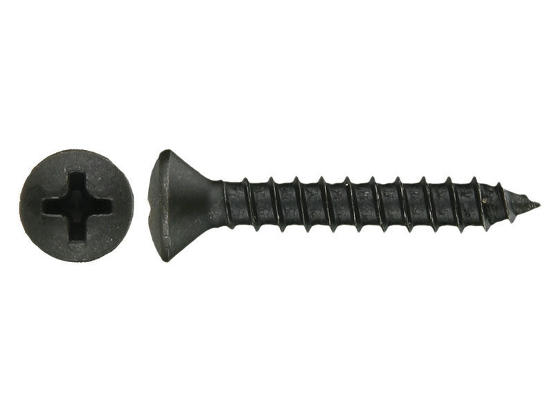 The Install Bay POH81 #8 x 1" Phillips Oval Head Screw (500/pack)