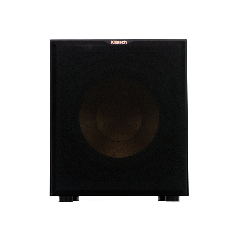 Klipsch R-12SW Powerful Deep Bass Front Firing 12" 400W Digital Power Subwoofer (Refurbished)