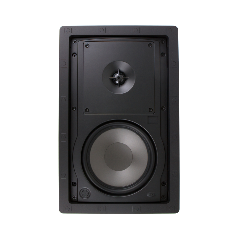 Klipsch R-2650-W II 8 Ohm 200W 6.5" Polypropylene Cone Woofer In-Wall Speaker, White (Each)