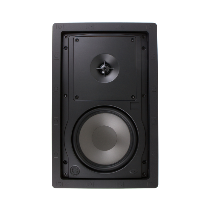 Klipsch R-2650-W II 8 Ohm 200W 6.5" Polypropylene Cone Woofer In-Wall Speaker, White (Each)