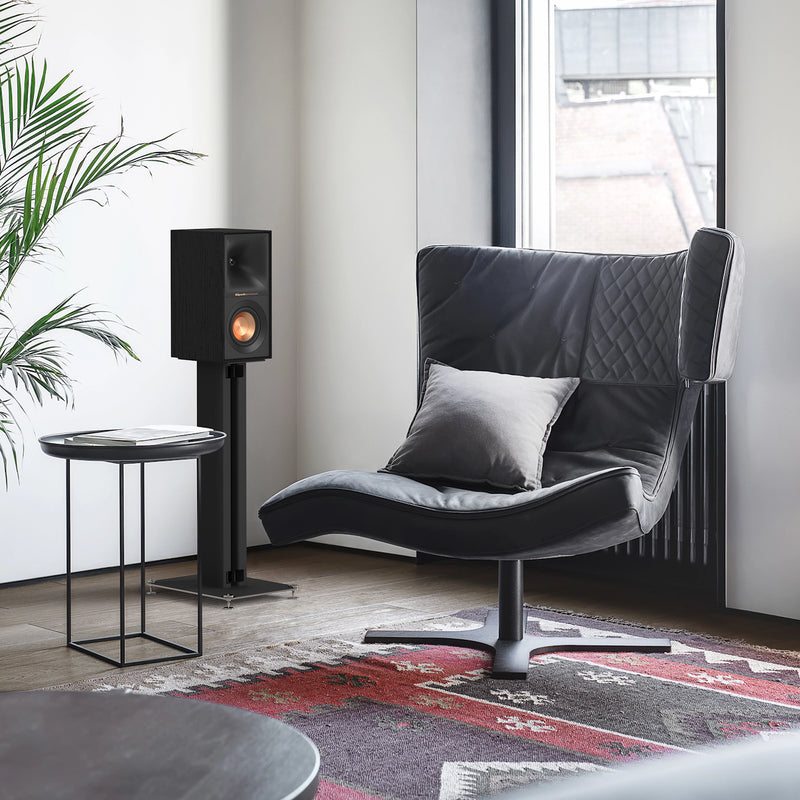 Klipsch R-40M 4" 200W Bookshelf Speakers - Black (Pair)