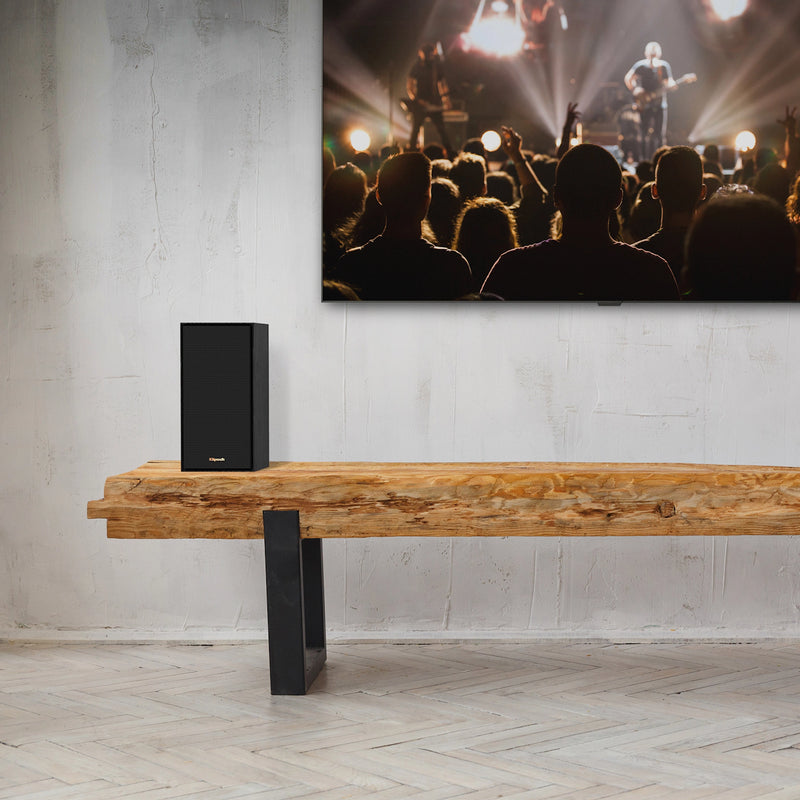 Klipsch R-40M 4" 200W Bookshelf Speakers - Black (Pair)