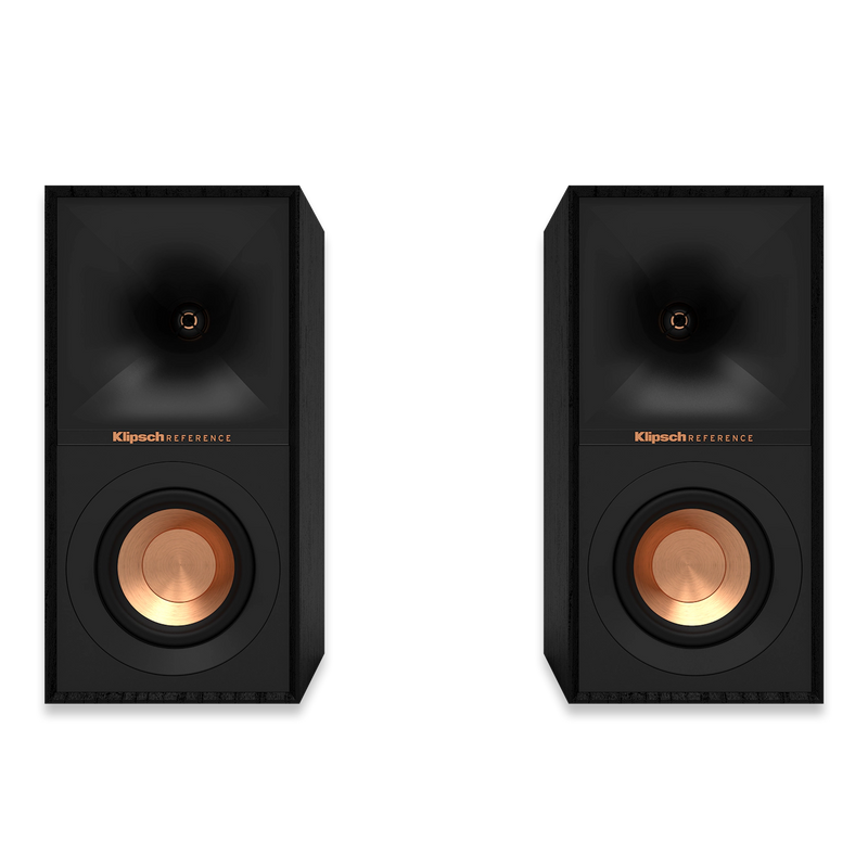 Klipsch R-40M Bookshelf Speakers with Bluetooth and Yamaha R-S202 Stereo Receiver with Bluetooth