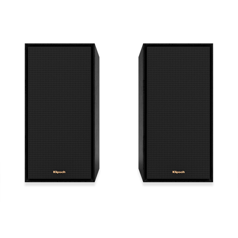 Klipsch R-50M Bookshelf Speakers and Yamaha R-S202 2-Channel Stereo Receiver