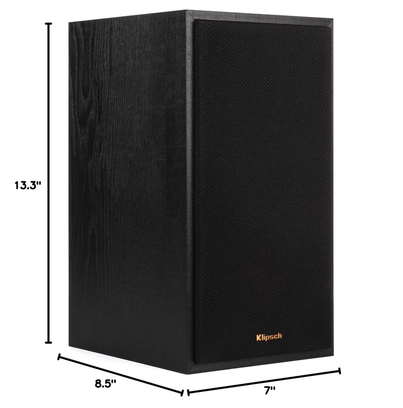 Klipsch R-51M 5.25″ Bookshelf Speakers 240W Max Power - Black (Pair)