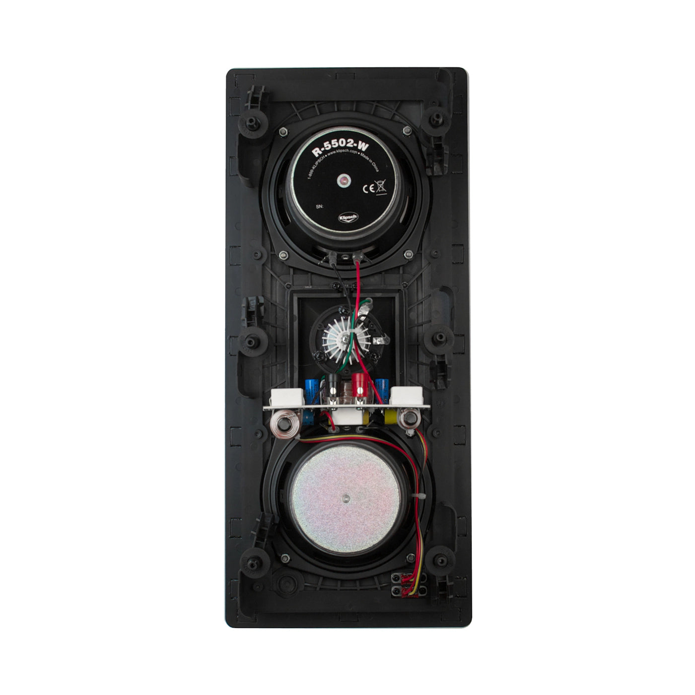 Klipsch R-5502-W II Dual 5.25” Woofers In-Wall LCR Speaker — The