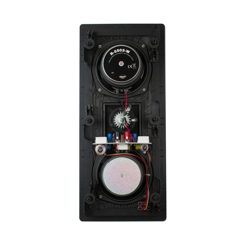 Klipsch R-5502-W II Dual 5.25" 300W In-Wall LCR Speaker and R-5650-W-II 6.5" 200W In-Wall Speakers