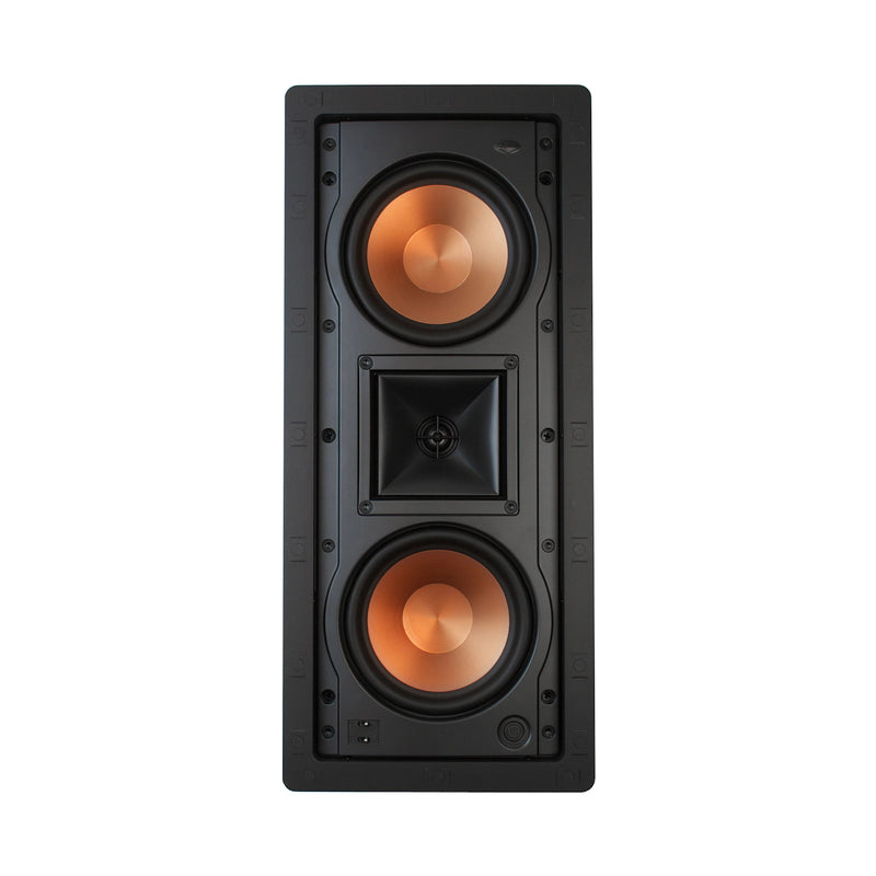 Klipsch R-5502-W II and Klipsch R-5800-W II (Pair) In-Wall Speaker (White)