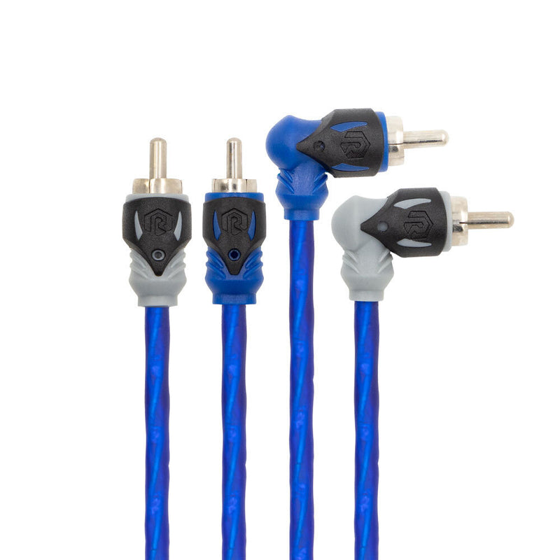 Raptor R4R176 Mid Series 17' 6-Channel Dual Twist RCA Cable Flexible Construction