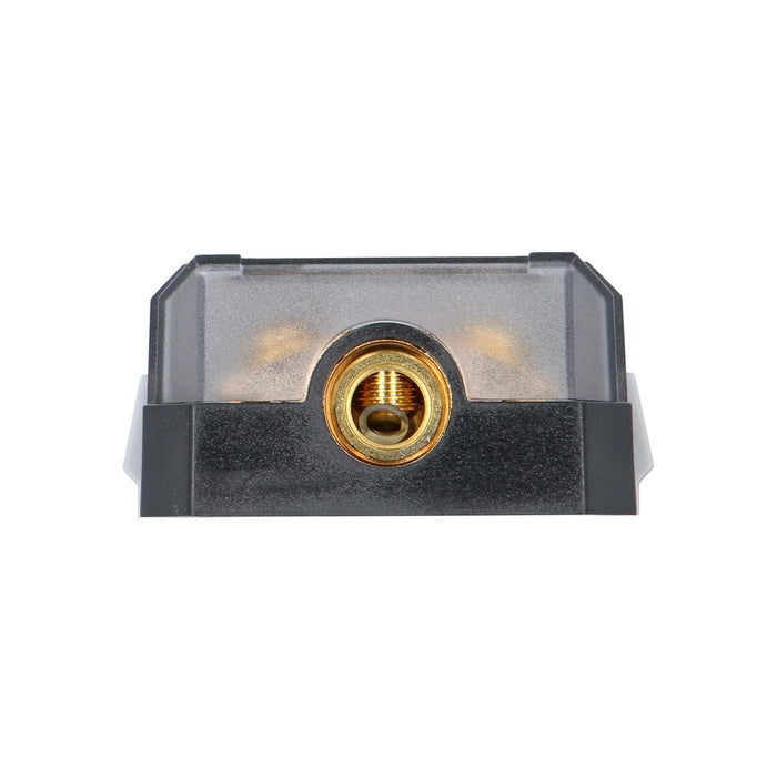 Raptor RANL2 PRO SERIES ANL 2-Position Fused Distribution Block 24K gold plated