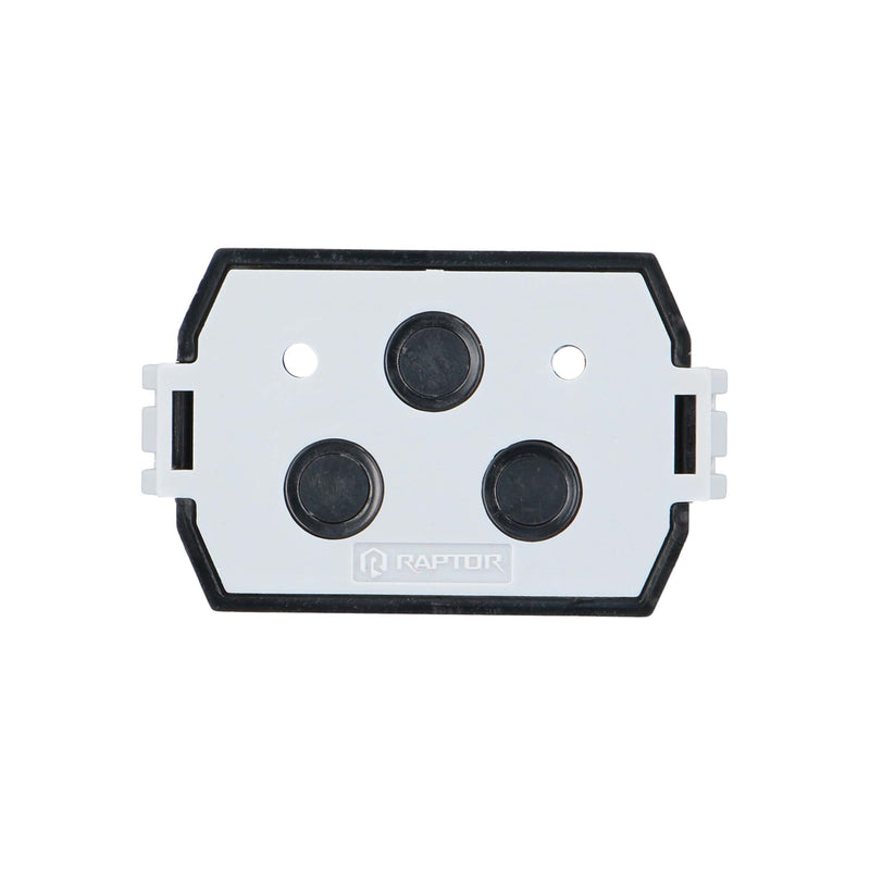 Raptor RDB1 MID SERIES 4-Position Ground Distribution Block 24K Hard Gold Plated