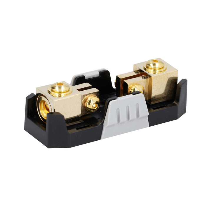 Raptor RM2ANL1 Pro Series 24K gold-plated 1/0 or 4 AWG Mini ANL & ANL Fuse Holder