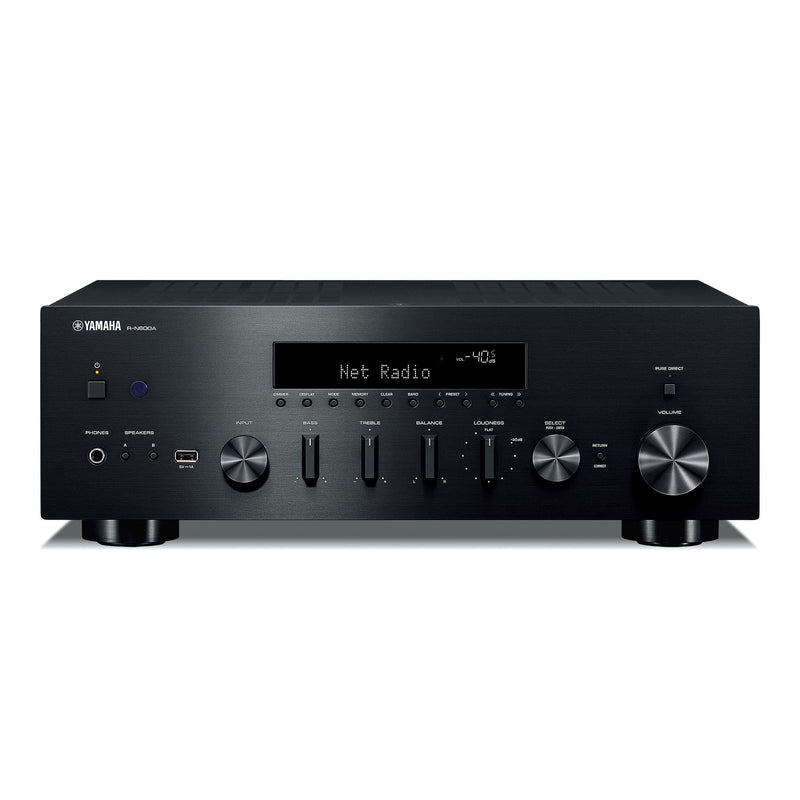 Yamaha R-N600A 2.1-Channel Network Stereo Amplifier with Wi-Fi, Bluetooth, Apple AirPlay2, MusicCast