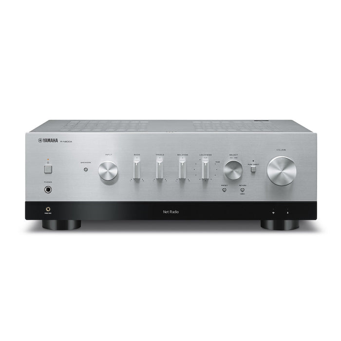 Yamaha R-N800A Network Receiver with Phono and Built-in DAC, Silver