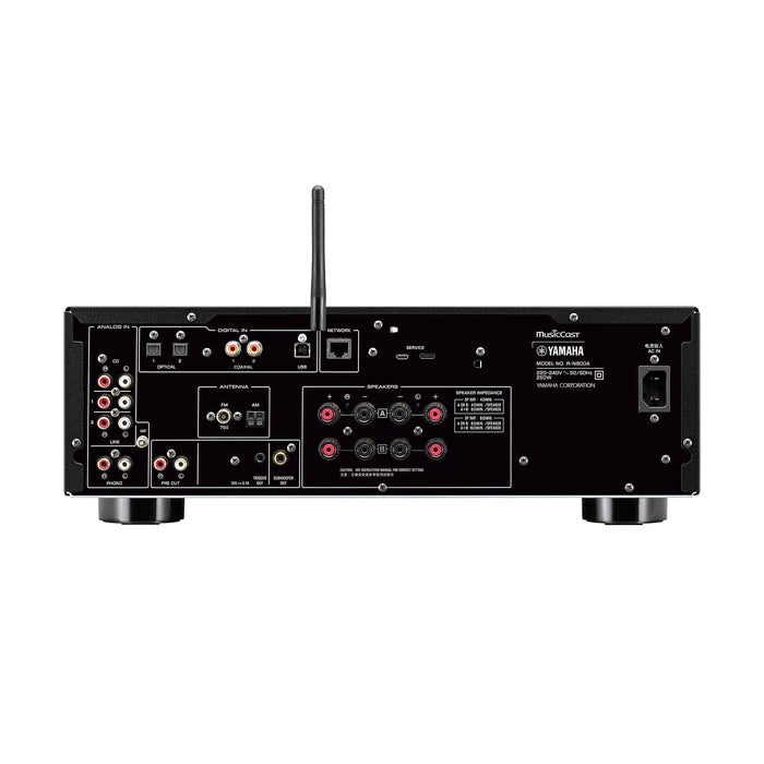 Yamaha R-N800A Network Receiver with Phono and Built-in DAC - Black