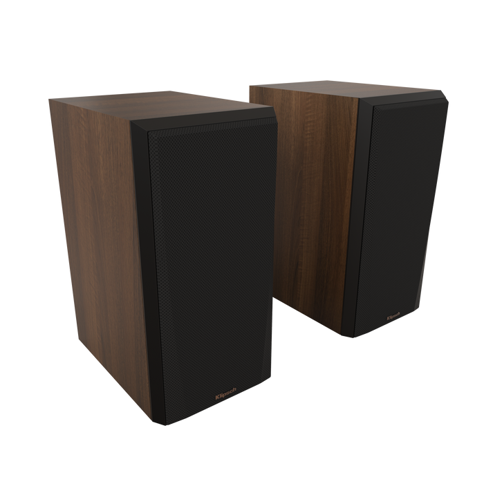 Klipsch RP-500M II Reference Premiere 5.25" 300 Watts Home Audio Bookshelf Speakers (Walnut, Pair)