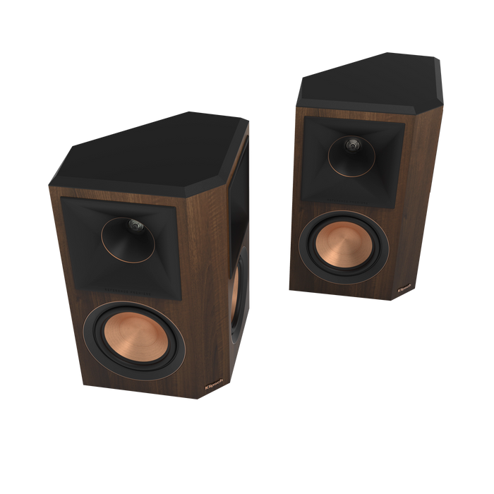 Klipsch Reference Premiere RP-502S II 8 Ohm 400W 5.25" On Wall Surround Sound Speakers (Walnut)