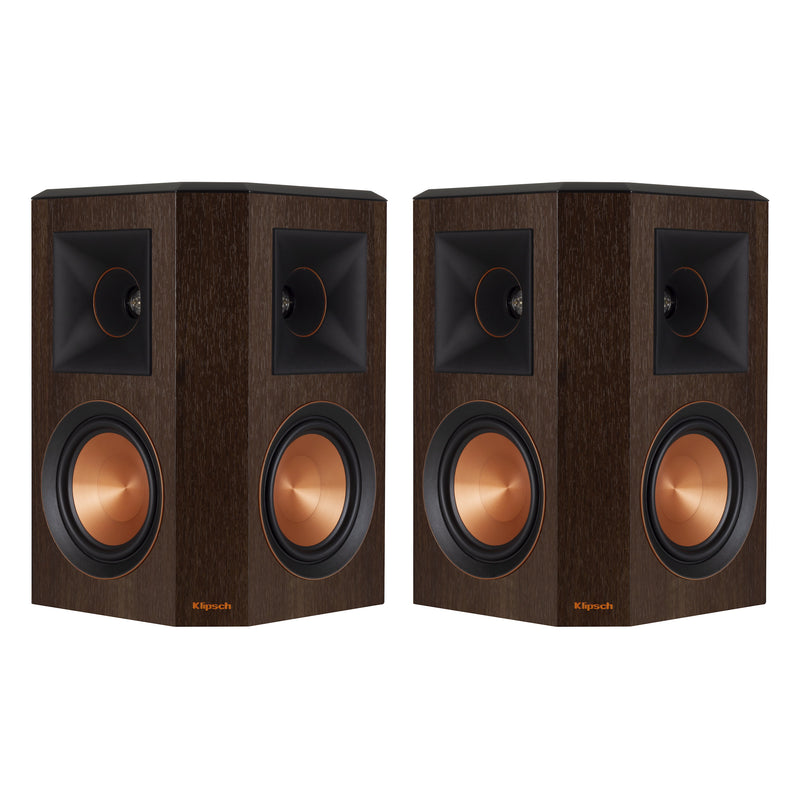 Klipsch Reference Premiere RP-502S 8 Ohm 400W 5.25" Surround Sound Speakers Pair (Walnut)