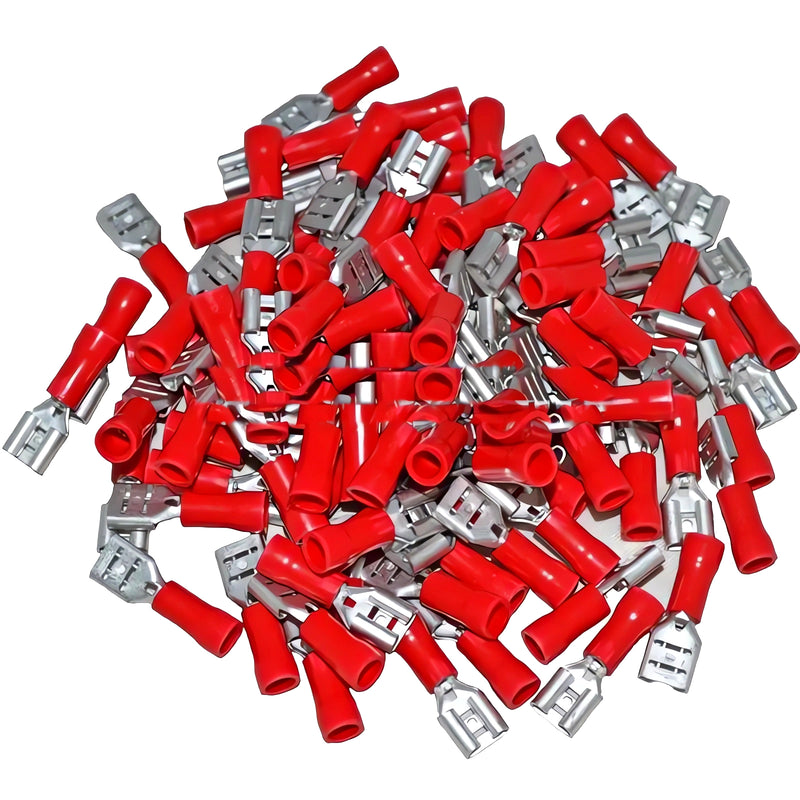 Install Bay RVFD187 22-18 Gauge .187 Female Quick Disconnect (100/pk)