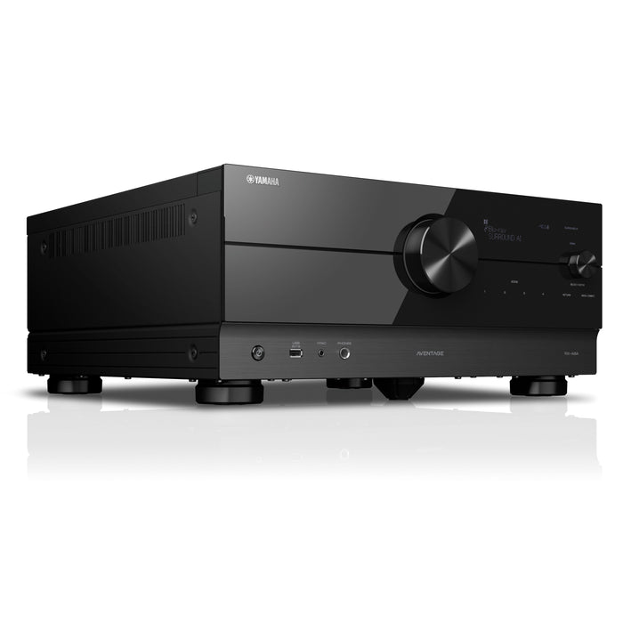 Yamaha AVENTAGE RX-A8A 11.2-Channel A/V receiver with Dolby Atmos, Wi-Fi, Bluetooth, Apple AirPlay 2, MusicCast and Amazon Alexa