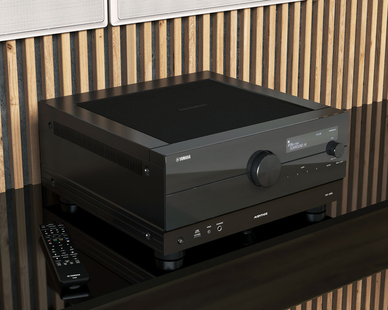 Yamaha AVENTAGE RX-A8A 11.2-Channel A/V receiver with Dolby Atmos, Wi-Fi, Bluetooth, Apple AirPlay 2, MusicCast and Amazon Alexa