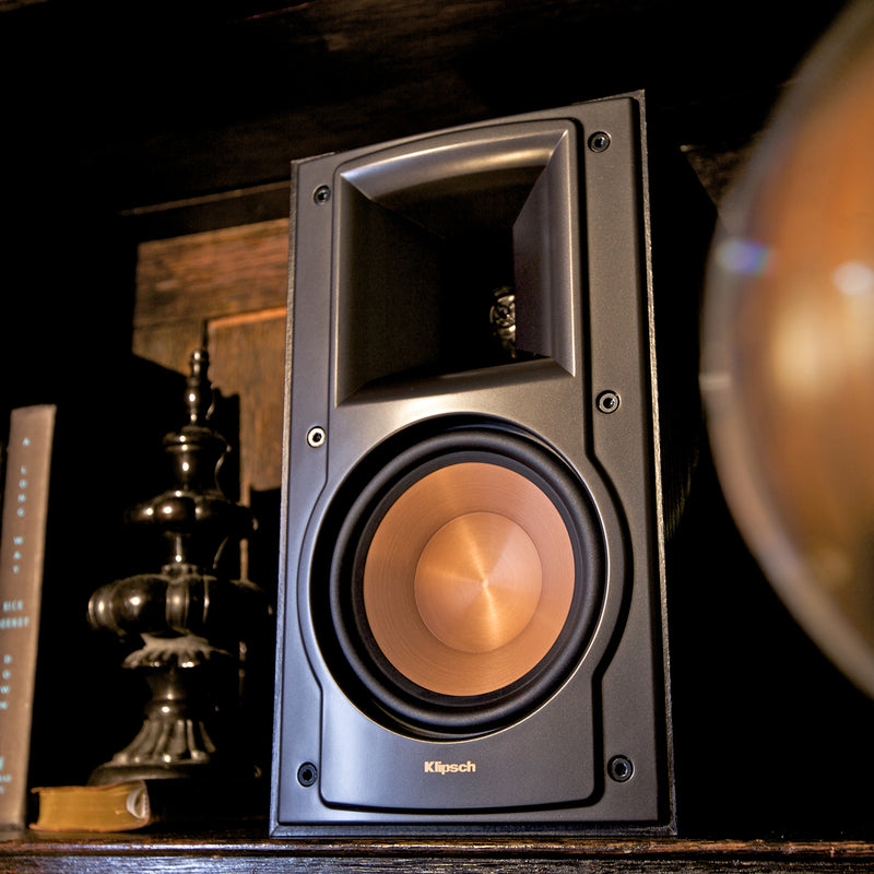 Klipsch Reference RB-51 II 5.25" 300W Bookshelf Home Speakers - Black, (pair)