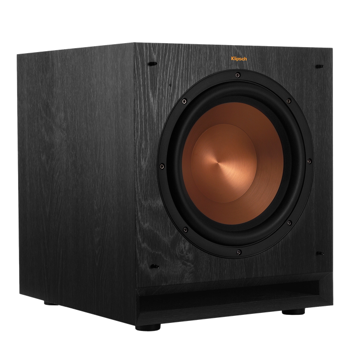 Klipsch SPL-100 10" 450 Watts Home Audio Powered Subwoofer with Built-In Class D Amplifier -Black