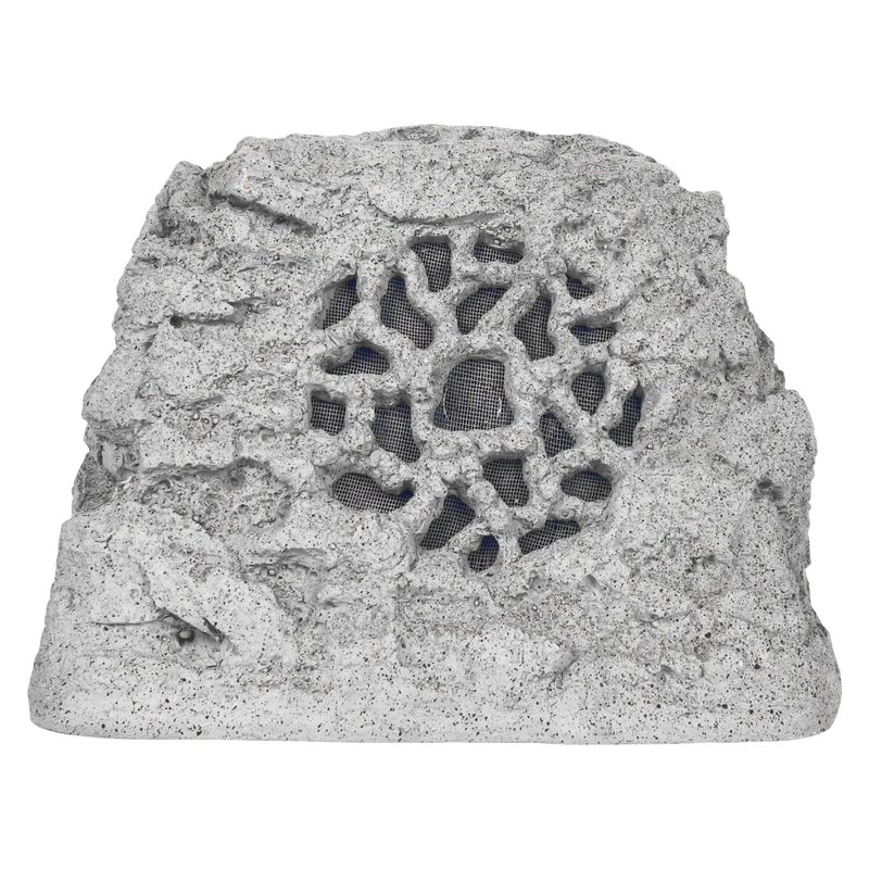 Speakercraft Ruckus 6 One 6.5"  80W Outdoor Water Resistant Rock Speaker Granite