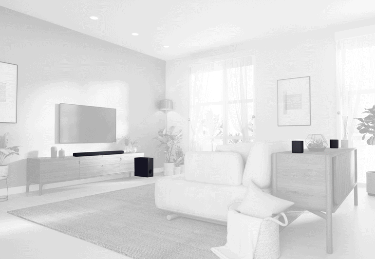 YAMAHA WS-X1ABL True X Speaker 1A Portable Wireless Surround Sound Speaker with Bluetooth for True X Sound Bars