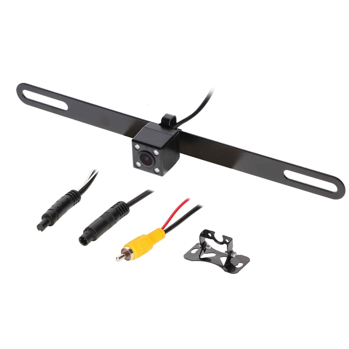 iBeam TE-2MPLTC Behind License Plate Camera w/ Active Parking Lines 150° Viewing Angle Trigerred LED