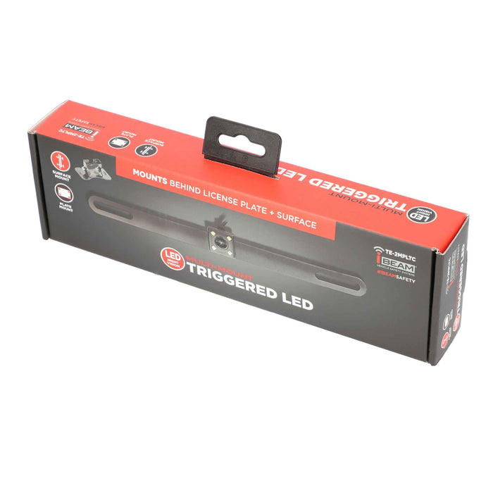 iBeam TE-2MPLTC Behind License Plate Camera w/ Active Parking Lines 150° Viewing Angle Trigerred LED