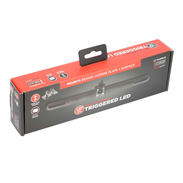 iBeam TE-2MPLTC Behind License Plate Camera w/ Active Parking Lines 150° Viewing Angle Trigerred LED