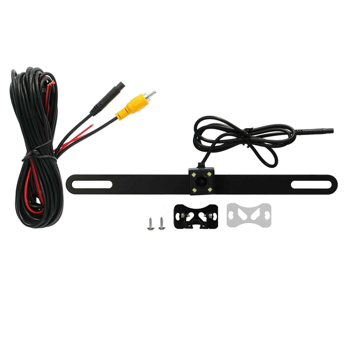 iBeam TE-2MPLTC Behind License Plate Camera w/ Active Parking Lines 150° Viewing Angle Trigerred LED