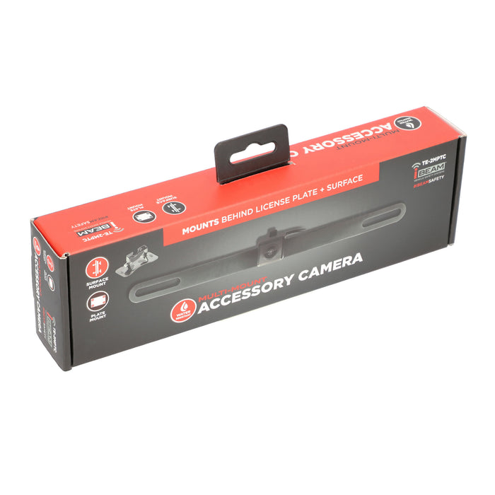 iBeam TE-2MPTC Behind License Plate Camera w/ Active Parking Lines 150° Viewing Angle