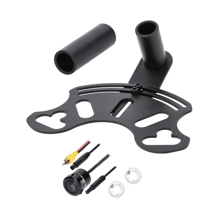 iBeam TE-ASTCAM Spare Tire Bracket Mount Back Up Camera Kit for Select Jeep, Ford, Toyota, Honda, Isuzu, Suzuki, and Land Rover Vehicles