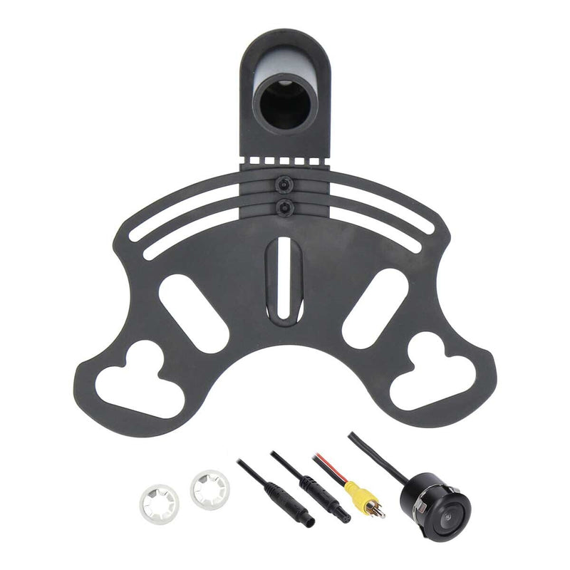 iBeam TE-ASTCAM Spare Tire Bracket Mount Back Up Camera Kit for Select Jeep, Ford, Toyota, Honda, Isuzu, Suzuki, and Land Rover Vehicles