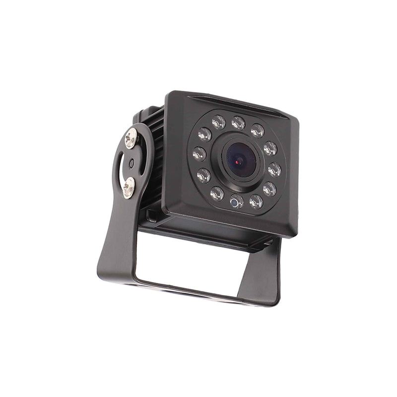 iBeam TE-7VS TE-CCMM1 7 Inch Dash Mount Monitor Universal Mini Camera with 11 IR LED's for Commercial Vehicles