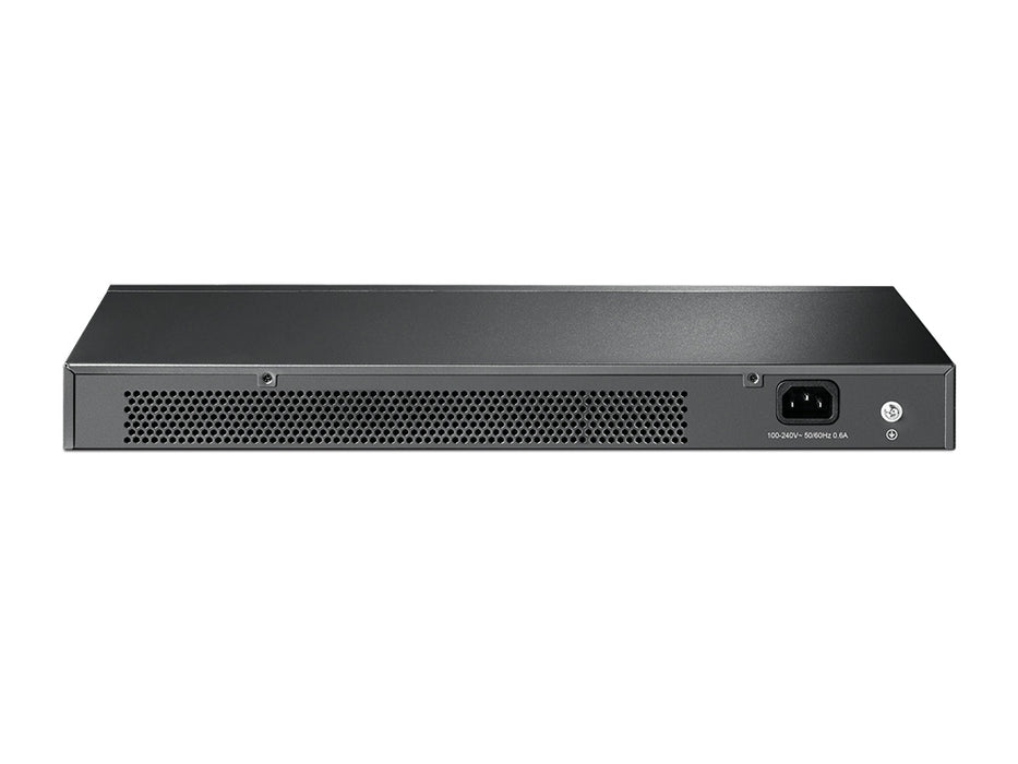 TP-Link TL-SG1024 24-Port Gigabit Ethernet Unmanaged Switch Plug & Play Fanless Metal Design