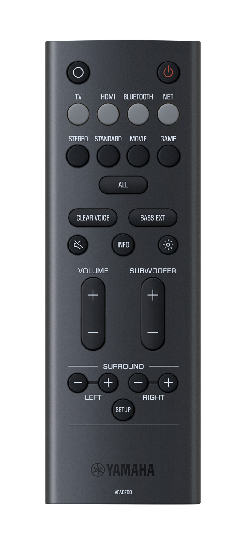 Yamaha True X Bar 40A 180W 2.1.2-Channel Dolby Atmos Sound Bar Dual Built-In Subwoofers
