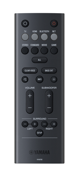 Yamaha True X Bar 40A 180W 2.1.2-Channel Dolby Atmos Sound Bar Dual Built-In Subwoofers