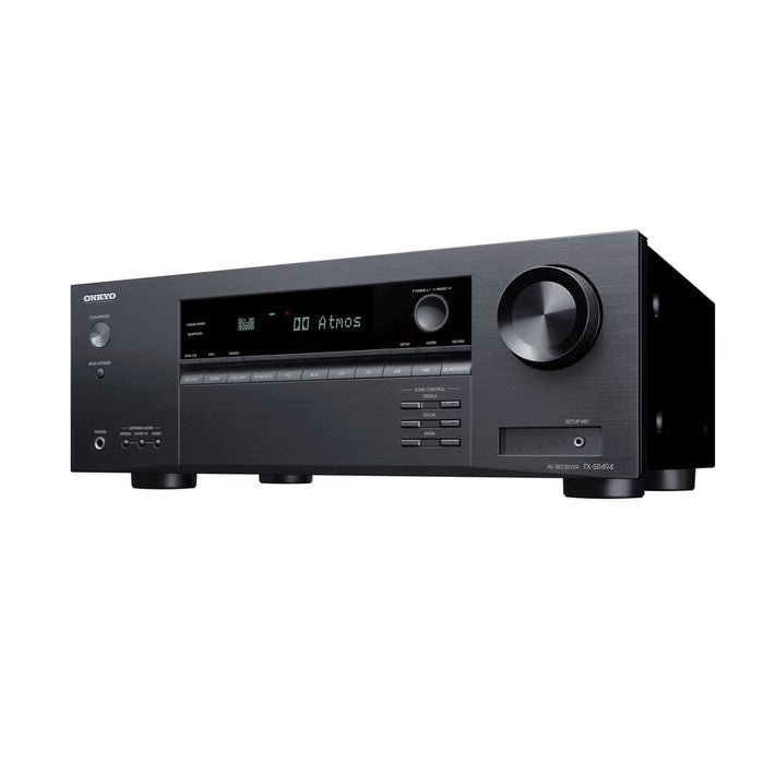 Onkyo TX-SR494 7.2-Channel Home Theater Receiver with Bluetooth - Certified Refurbished