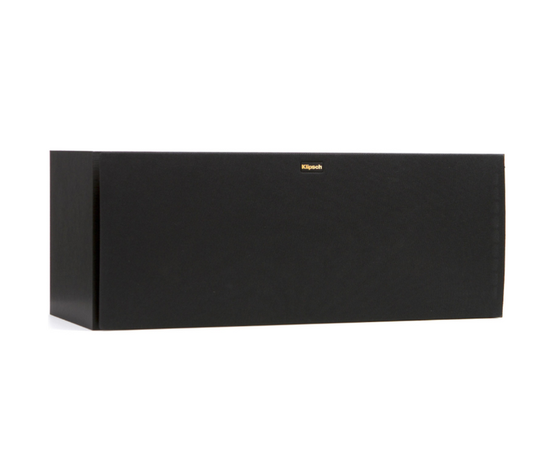 Klipsch R-25C 400W 8 Ohms 5.25" Copper-Spun High-Output Center Channel Speaker - Black
